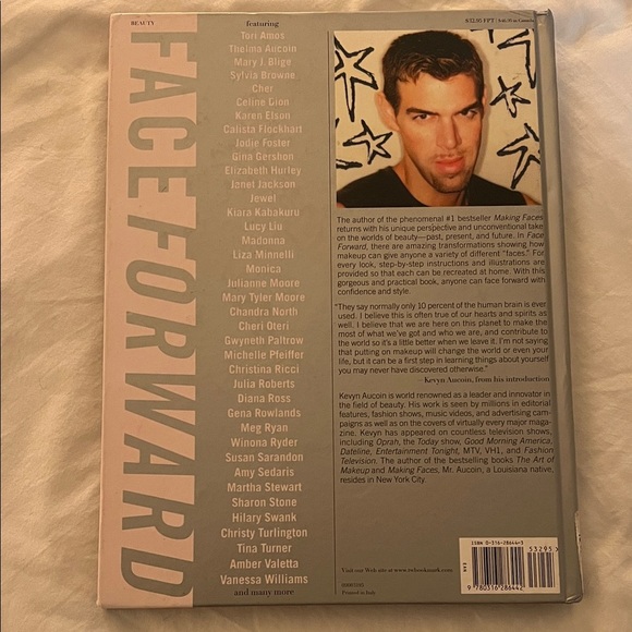 Kevyn Aucoin Face Forward Hard Cover Book - Picture 2 of 2